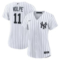 Anthony Volpe New York Yankees Women's Home Replica Jersey - White