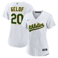 Zack Gelof Athletics Women's Home Replica Player Jersey - White