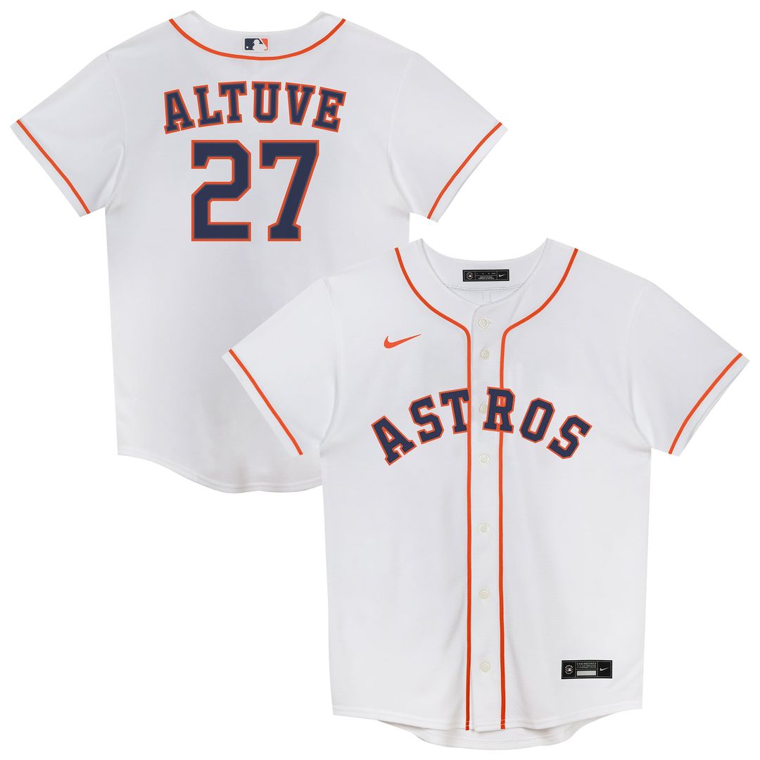 Jose Altuve Houston Astros Preschool Home Replica Jersey - White
