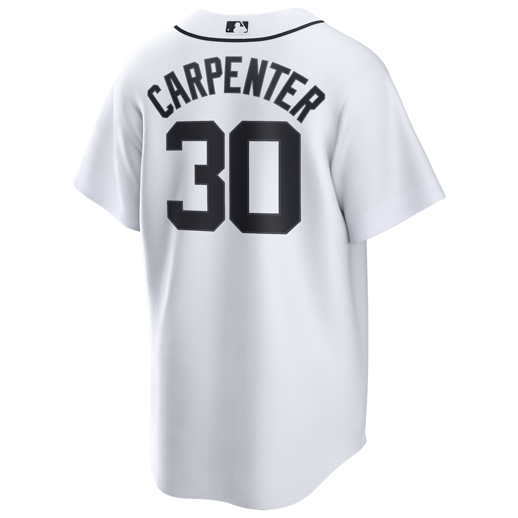 Kerry Carpenter Detroit Tigers Home Replica Jersey - White