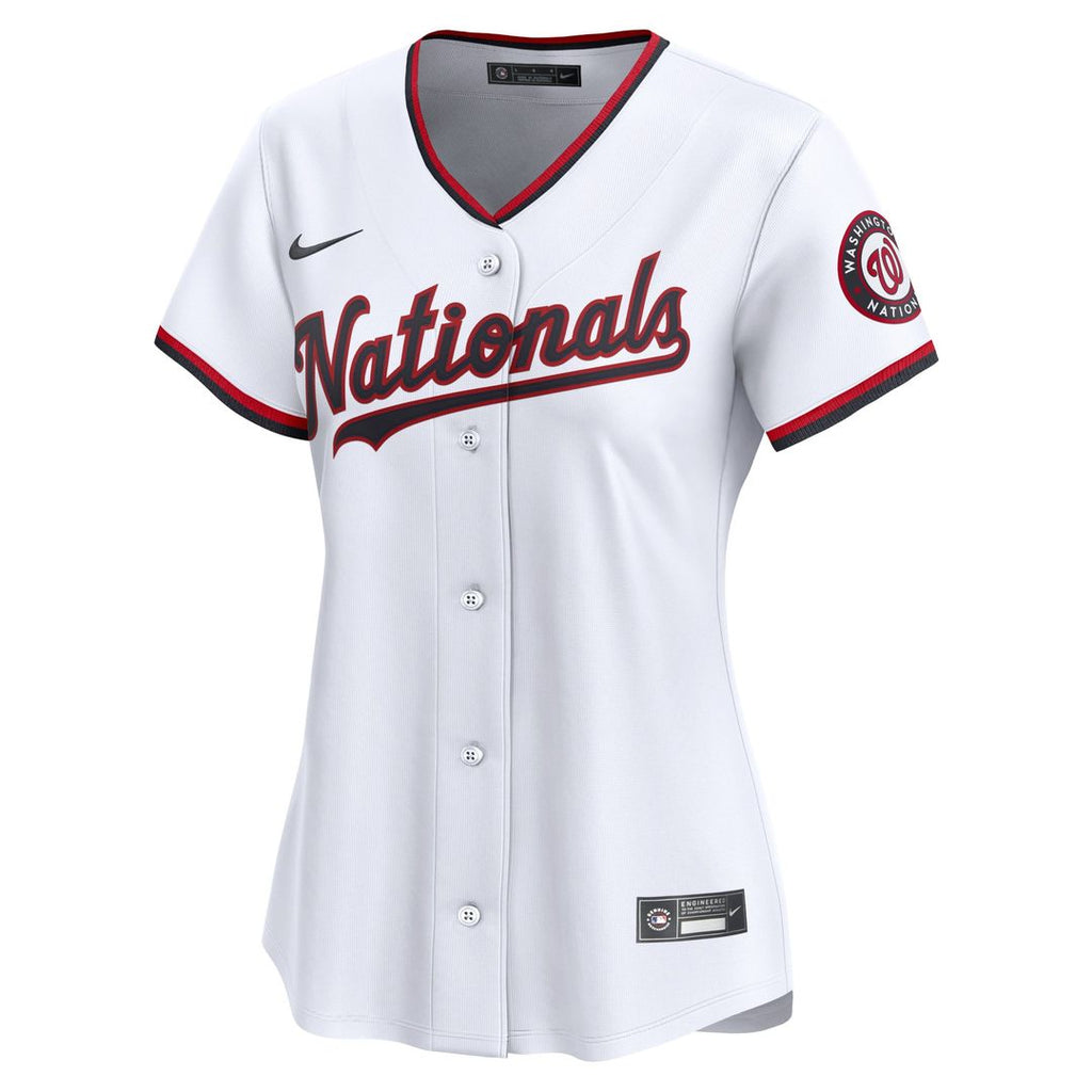 CJ Abrams Washington Nationals Women's Home Limited Player Jersey - White