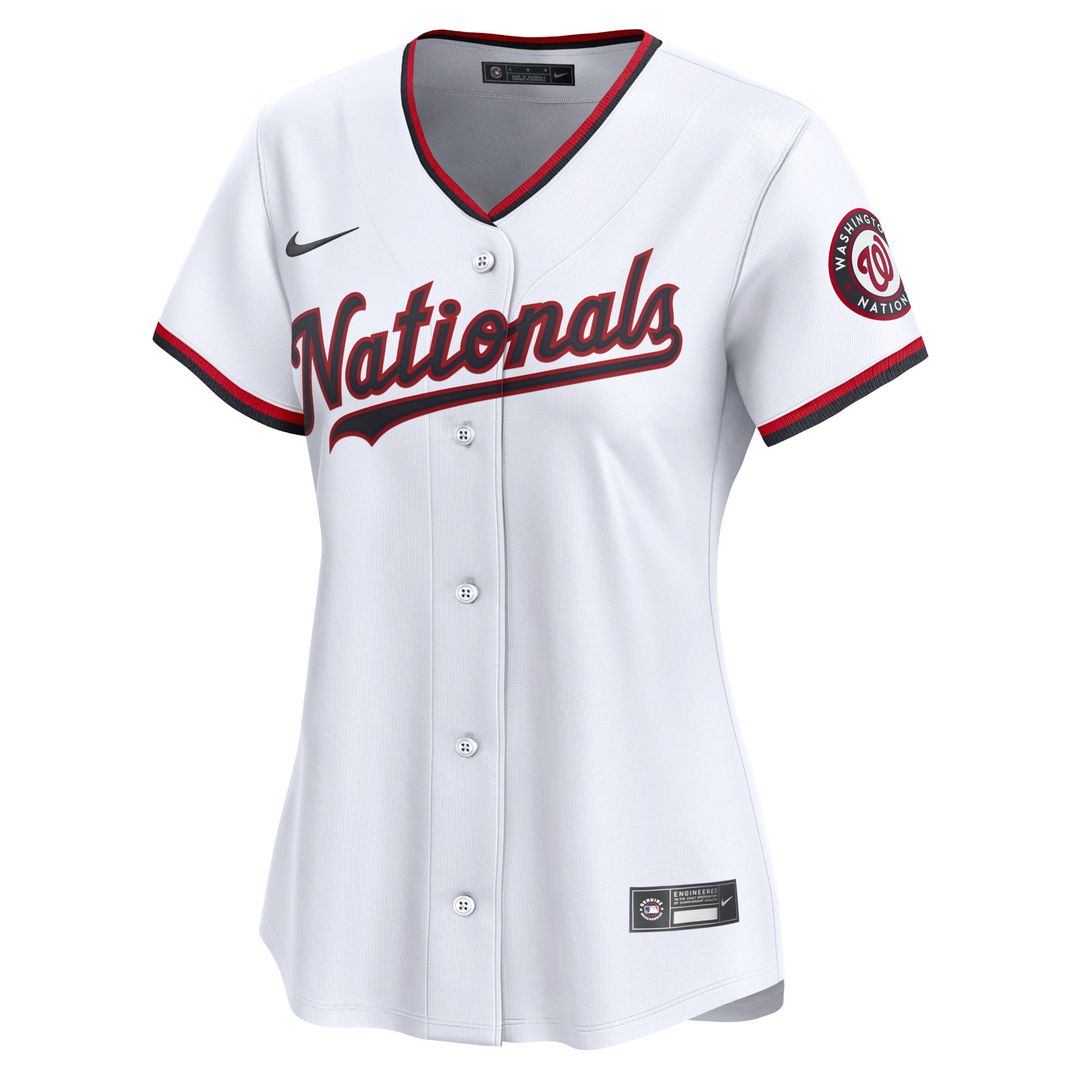 CJ Abrams Washington Nationals Women's Home Limited Player Jersey - White