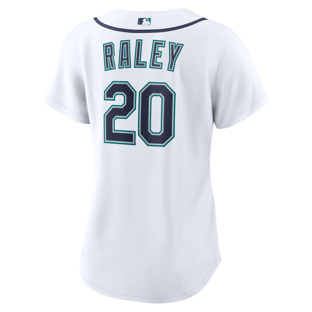 Luke Raley Seattle Mariners Women's Home Replica Jersey - White
