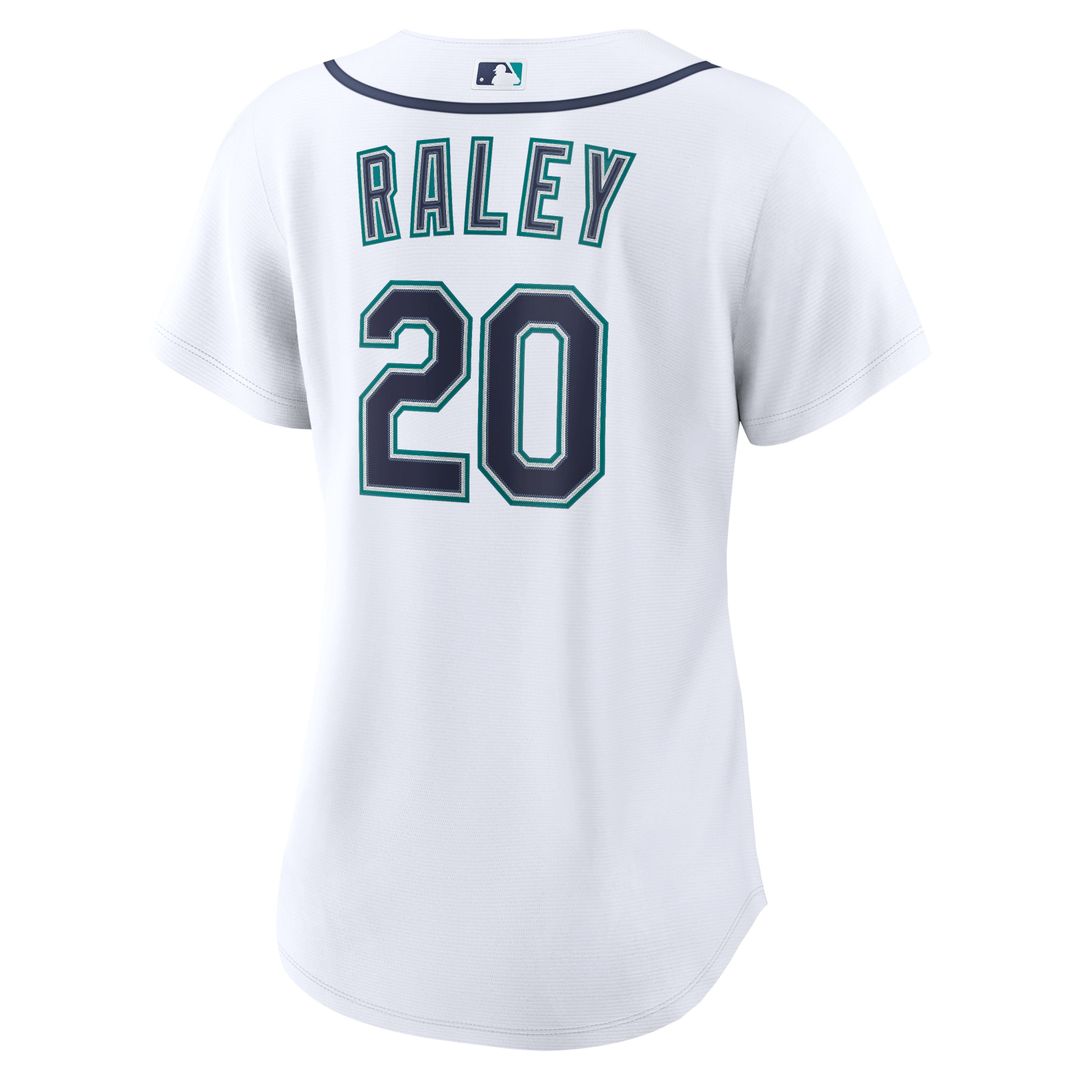 Luke Raley Seattle Mariners Women's Home Replica Jersey - White