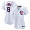 Ian Happ Chicago Cubs Women's Home Replica Jersey - White