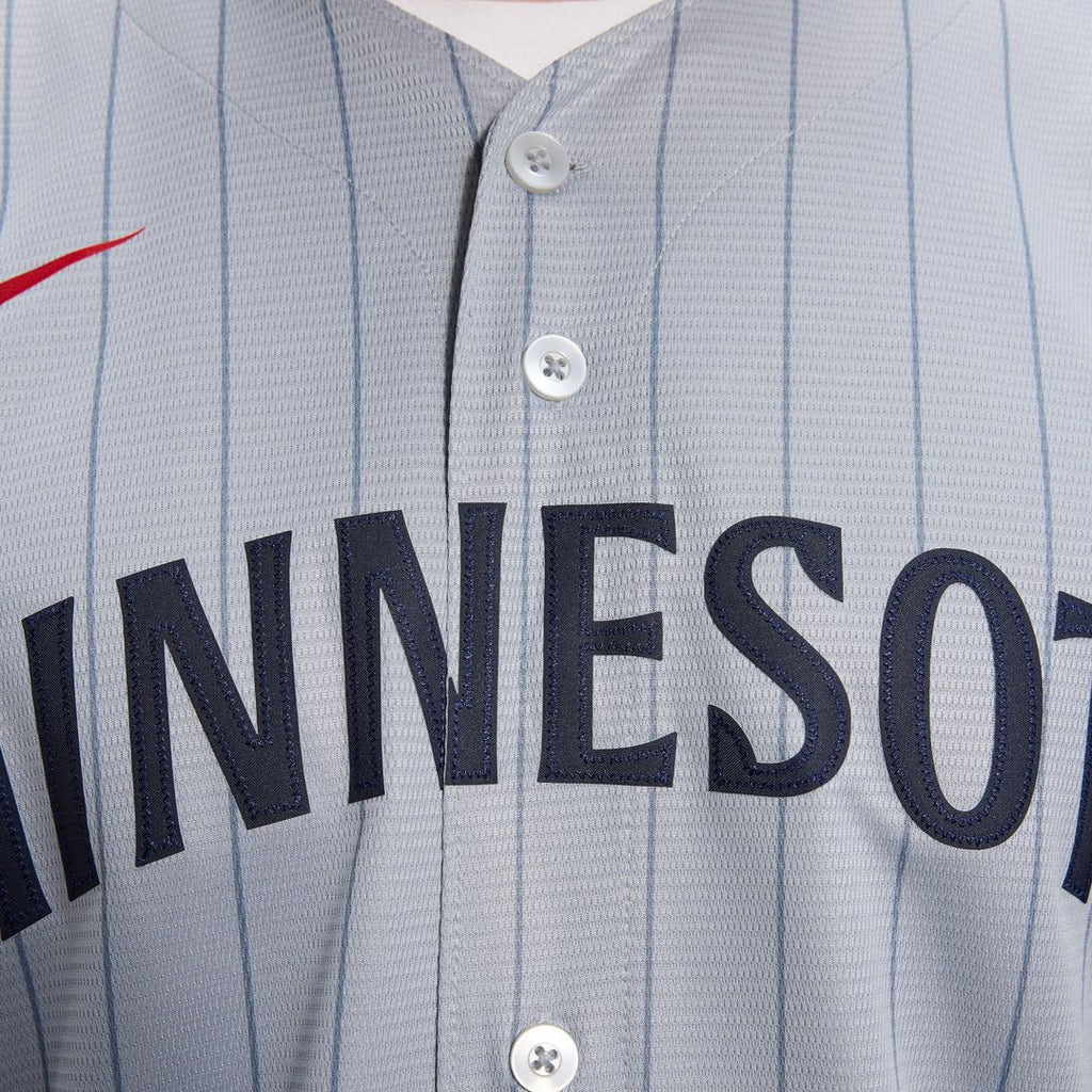 Minnesota Twins Road Replica Team Jersey - Gray