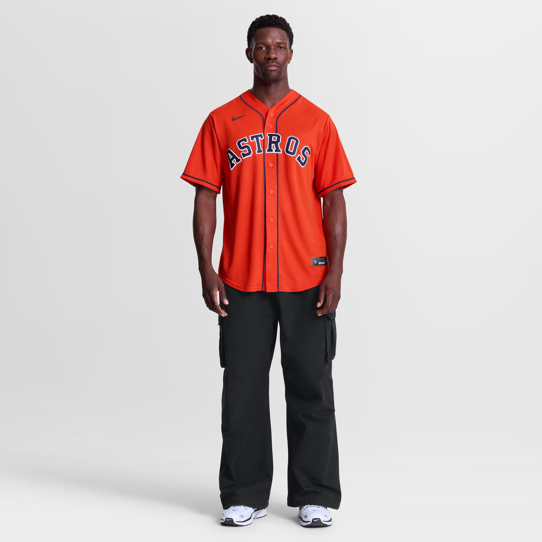 Jose Altuve Houston Astros Alternate Replica Jersey - Orange