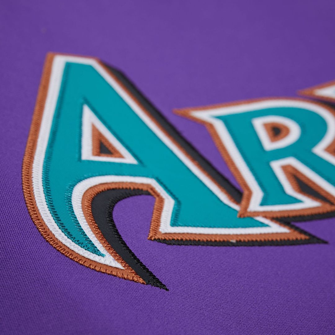 Randy Johnson Arizona Diamondbacks 2000 Throwback Authentic Jersey - Purple
