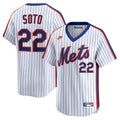 Juan Soto New York Mets Cooperstown Collection Limited 40th Anniversary Jersey - White