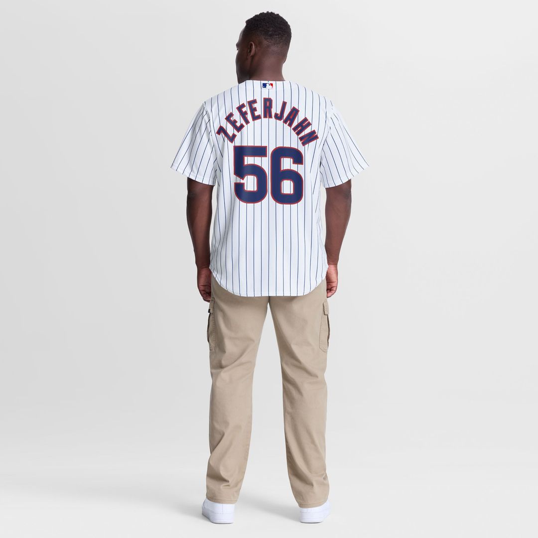 Ryan Zeferjahn Chicago Cubs Home Replica Jersey - White