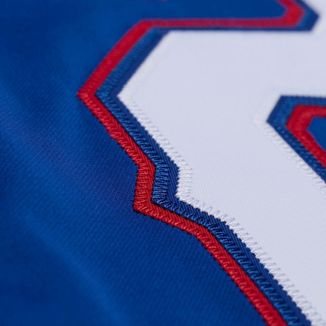 Adrian Beltre Texas Rangers Cooperstown Mesh Batting Practice Button - Up Jersey - Royal