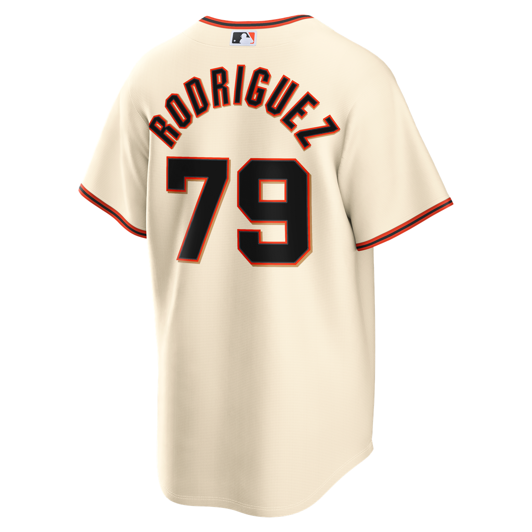 Jesus Rodriguez San Francisco Giants Home Replica Jersey - Cream