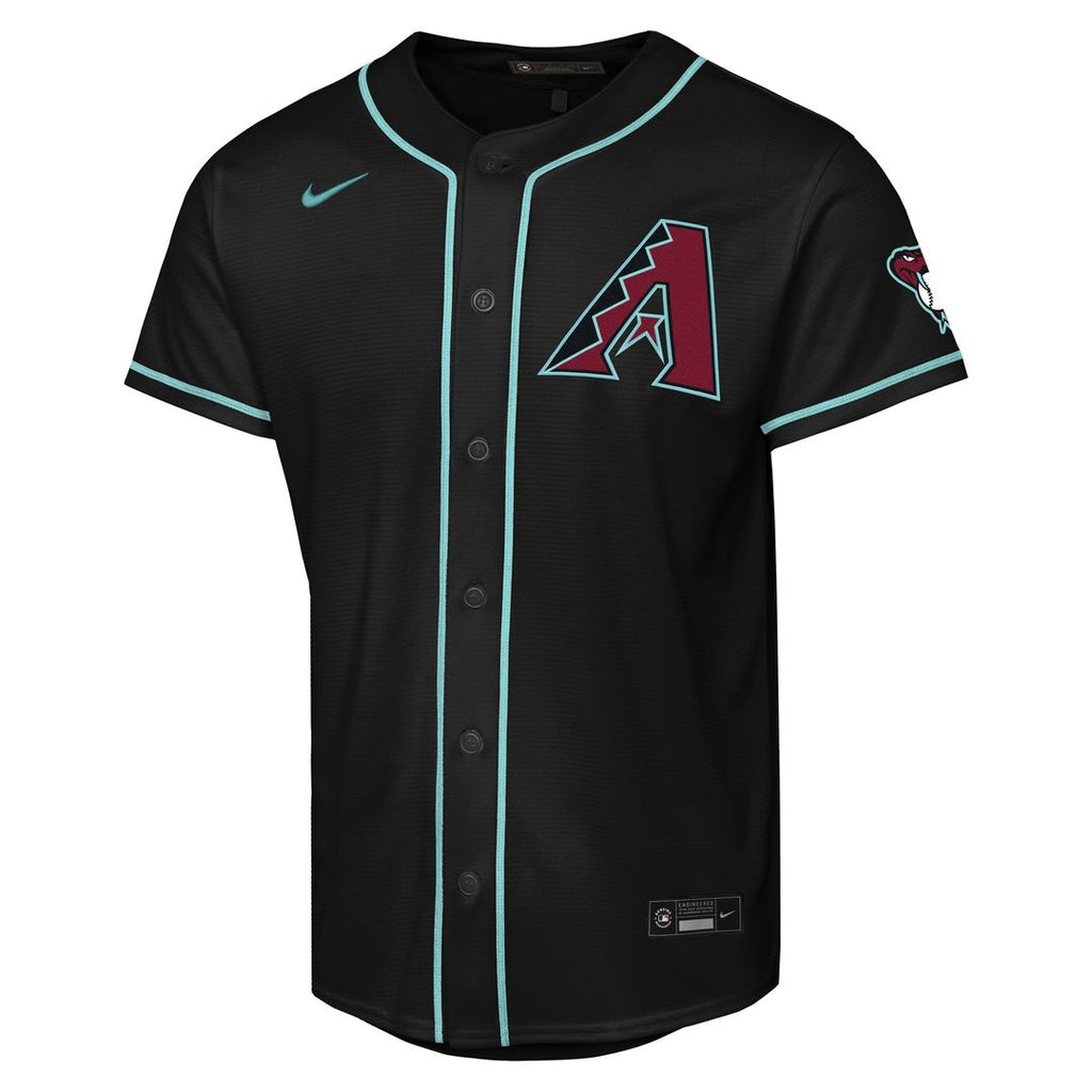 Corbin Carroll Arizona Diamondbacks Youth Alternate Stadium Jersey - Black