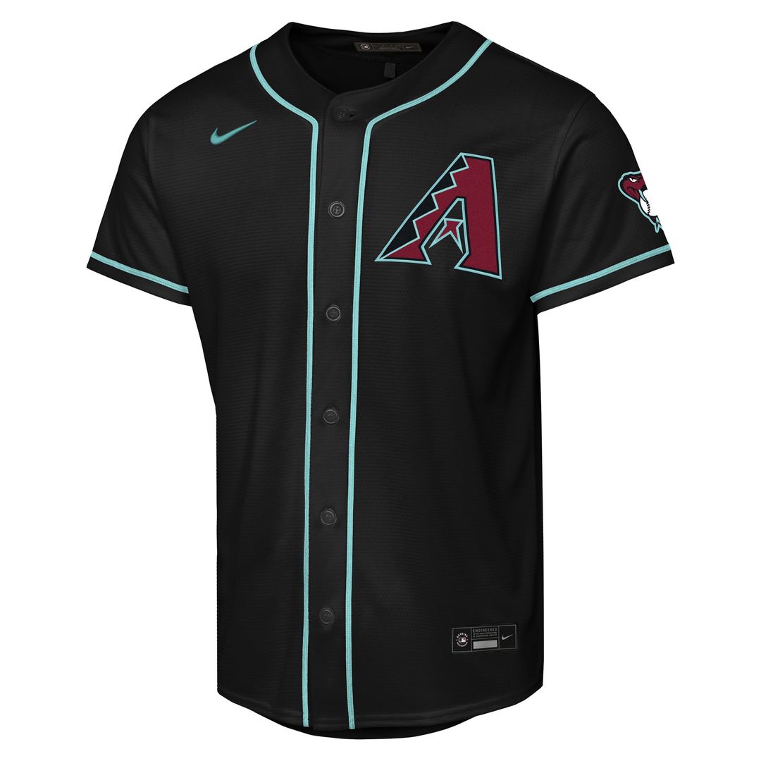 Corbin Carroll Arizona Diamondbacks Youth Alternate Stadium Jersey - Black