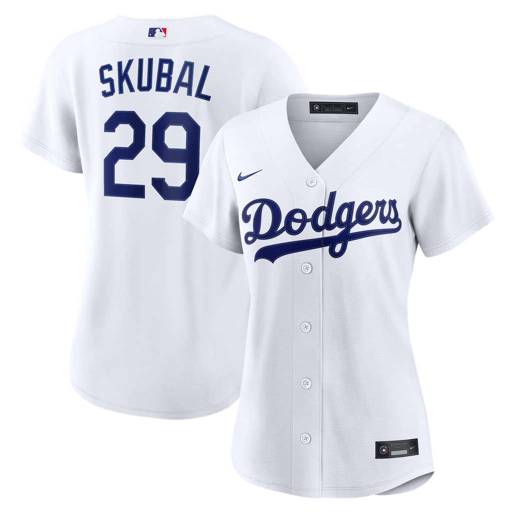 Tarik Skubal Los Angeles Dodgers Women's Home Replica Jersey - White