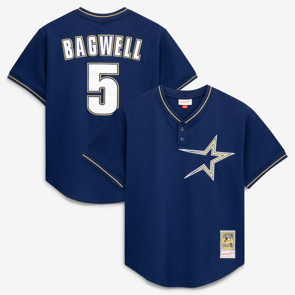 Jeff Bagwell Houston Astros Authentic Batting Practice Jersey - Navy