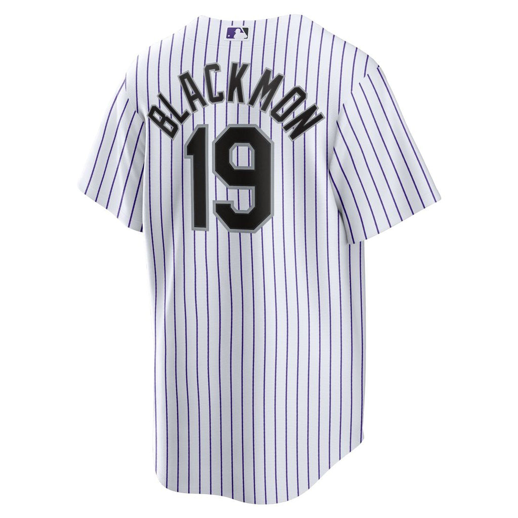 Charlie Blackmon Colorado Rockies Home Replica Player Name Jersey - White