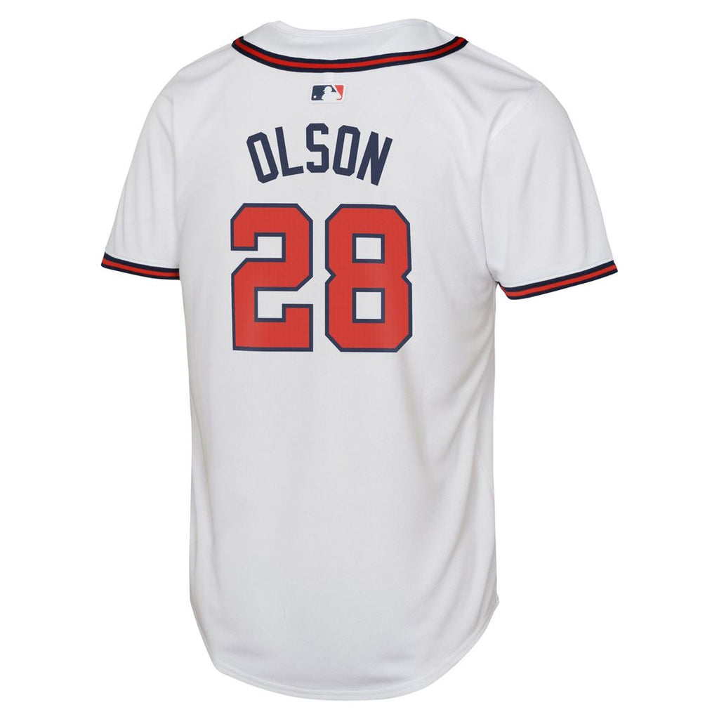 Matt Olson Atlanta Braves Youth Home Limited Player Jersey - White
