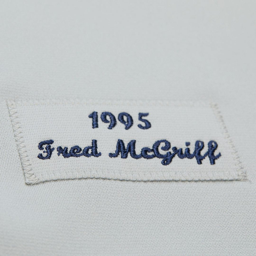 Fred McGriff Atlanta Braves 1995 Throwback Authentic Jersey - Gray