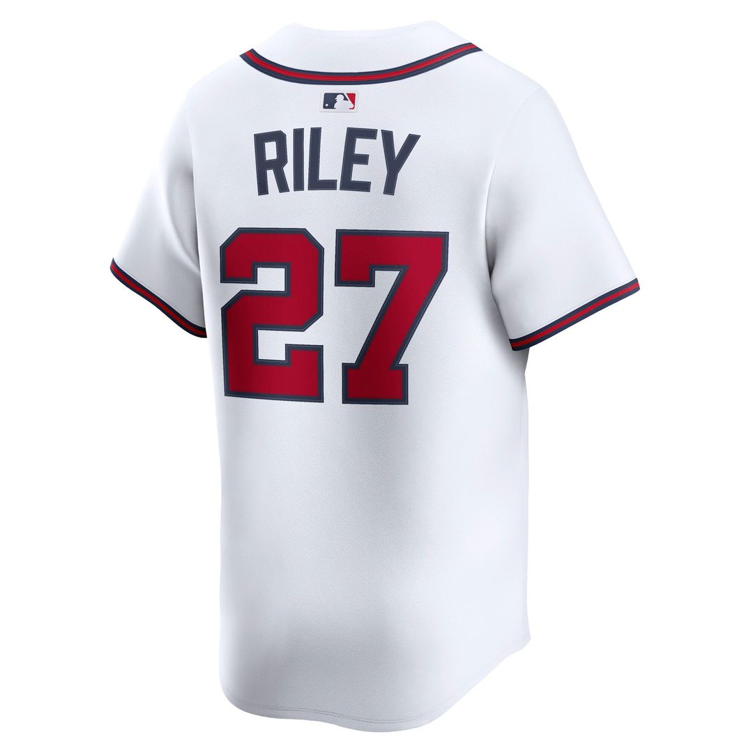 Austin Riley Atlanta Braves Home Limited Player Jersey - White