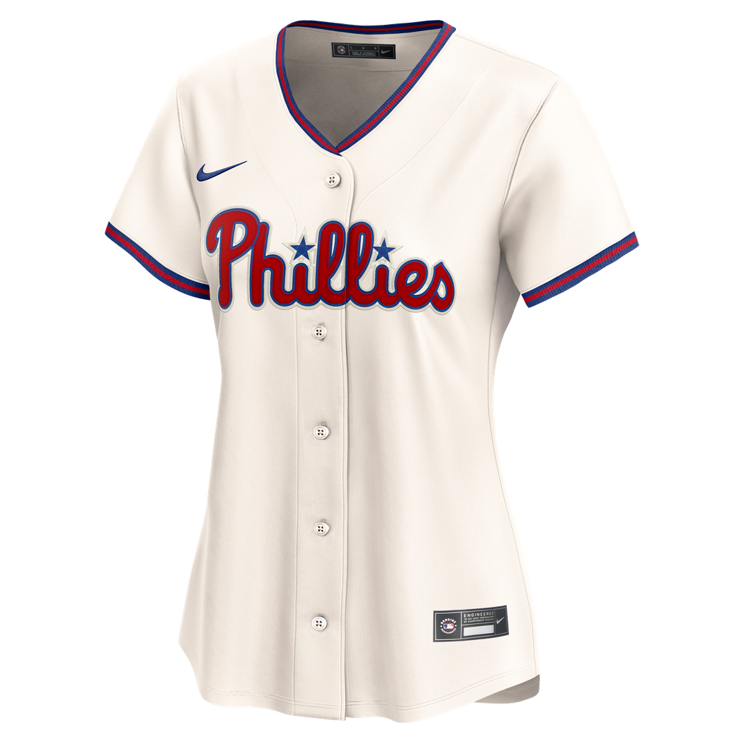 Ryan Howard Philadelphia Phillies Women's Alternate 2 Limited Jersey - Cream