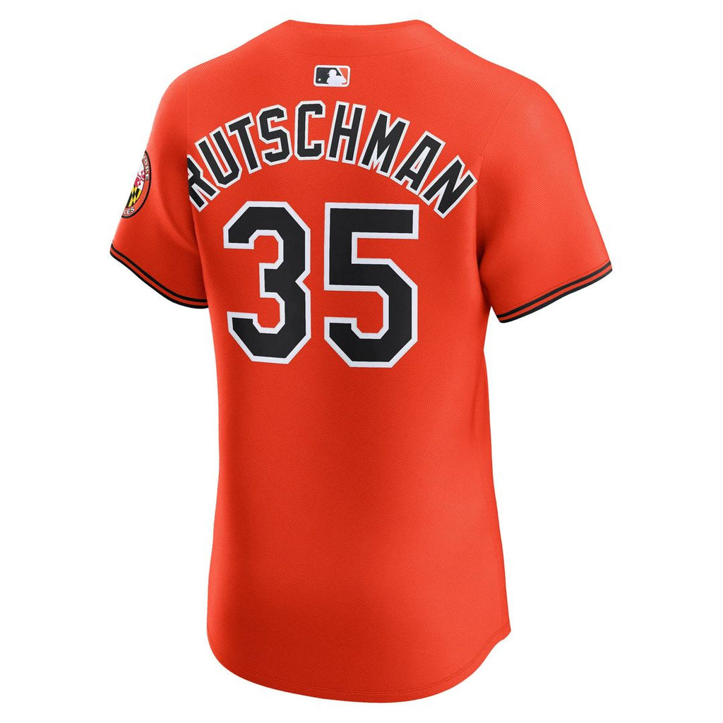 Adley Rutschman Baltimore Orioles Alternate 2 Elite Jersey - Orange