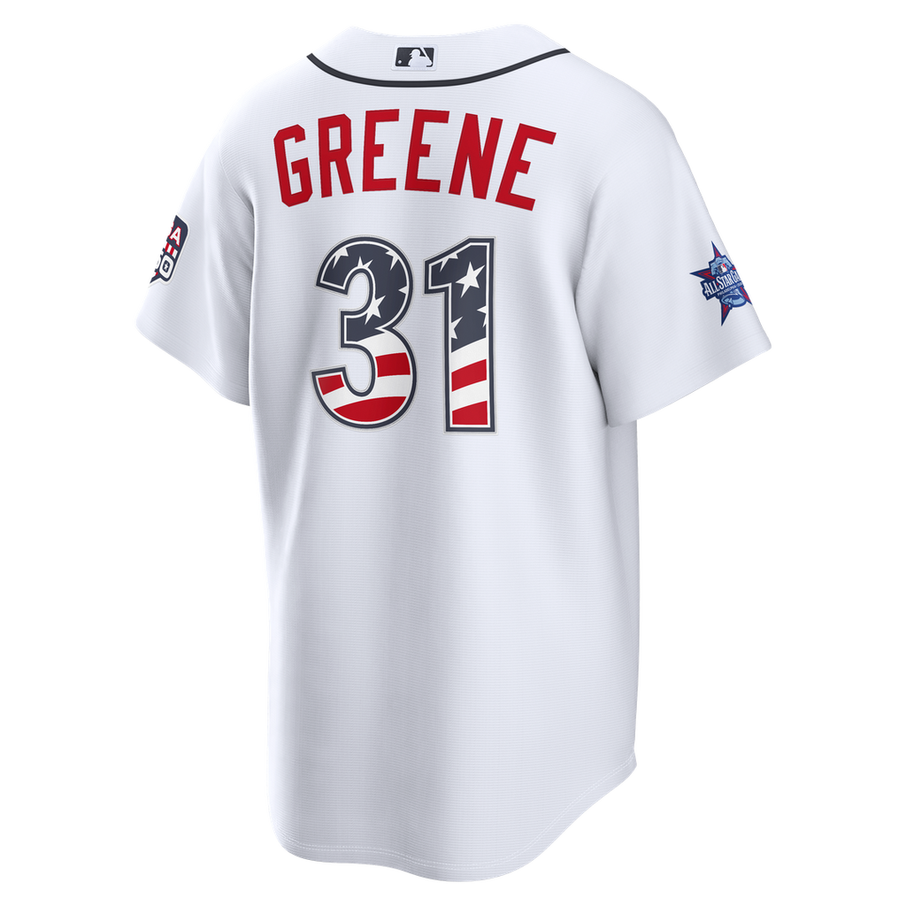 2026 All - Star Edition Stars & Stripes Detroit Tigers Riley Greene White Stadium Jersey
