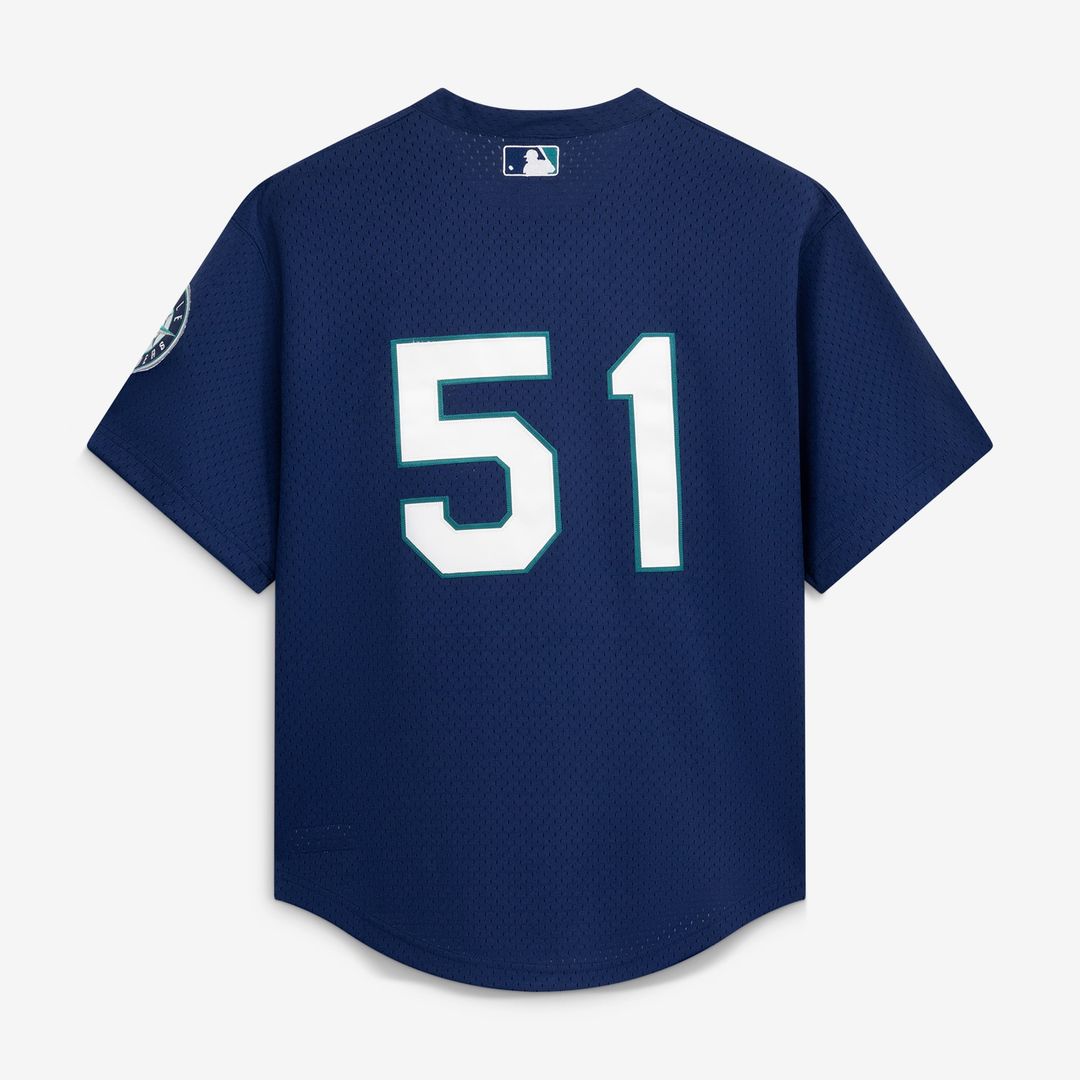 Ichiro Suzuki Seattle Mariners Authentic Batting Practice Jersey - Navy