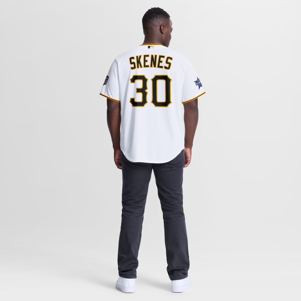 2026 All - Star Game Pittsburgh Pirates Paul Skenes White Replica Jersey