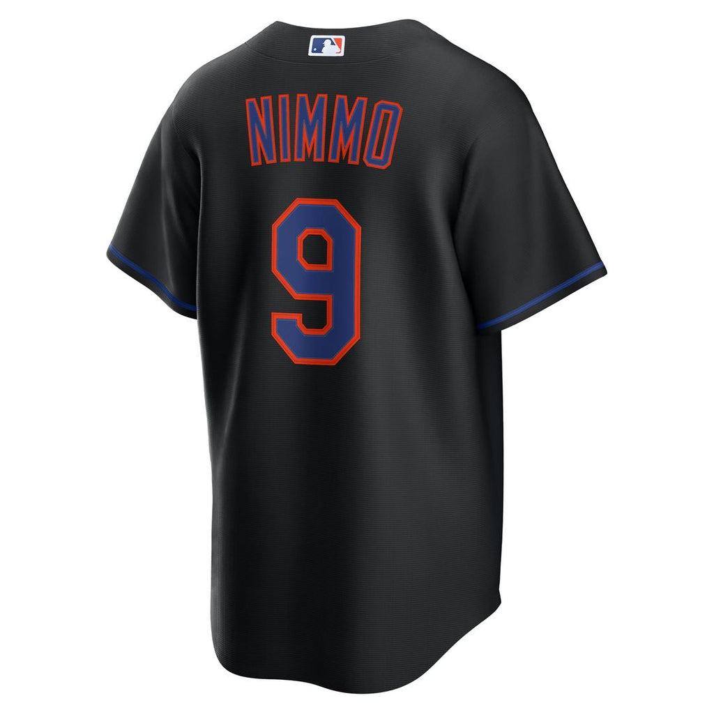 Brandon Nimmo New York Mets Alternate Replica Jersey - Black