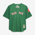David Ortiz Boston Red Sox Big & Tall Cooperstown Collection Mesh Batting Practice Jersey - Kelly Green