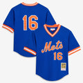 Dwight Gooden New York Mets Youth Royal Mesh Batting Practice Jersey
