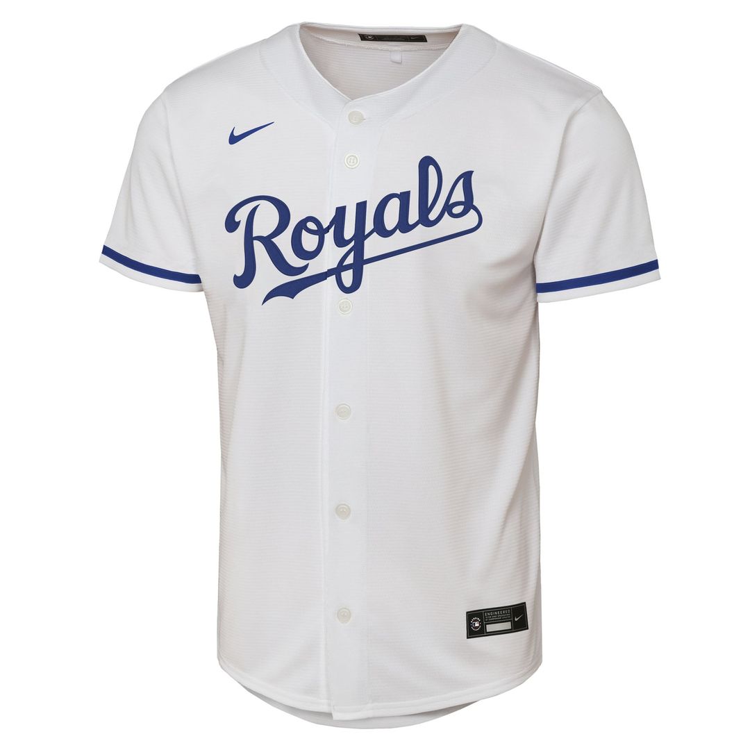 Bobby Witt Jr. Kansas City Royals Youth Home Replica Player Jersey - White