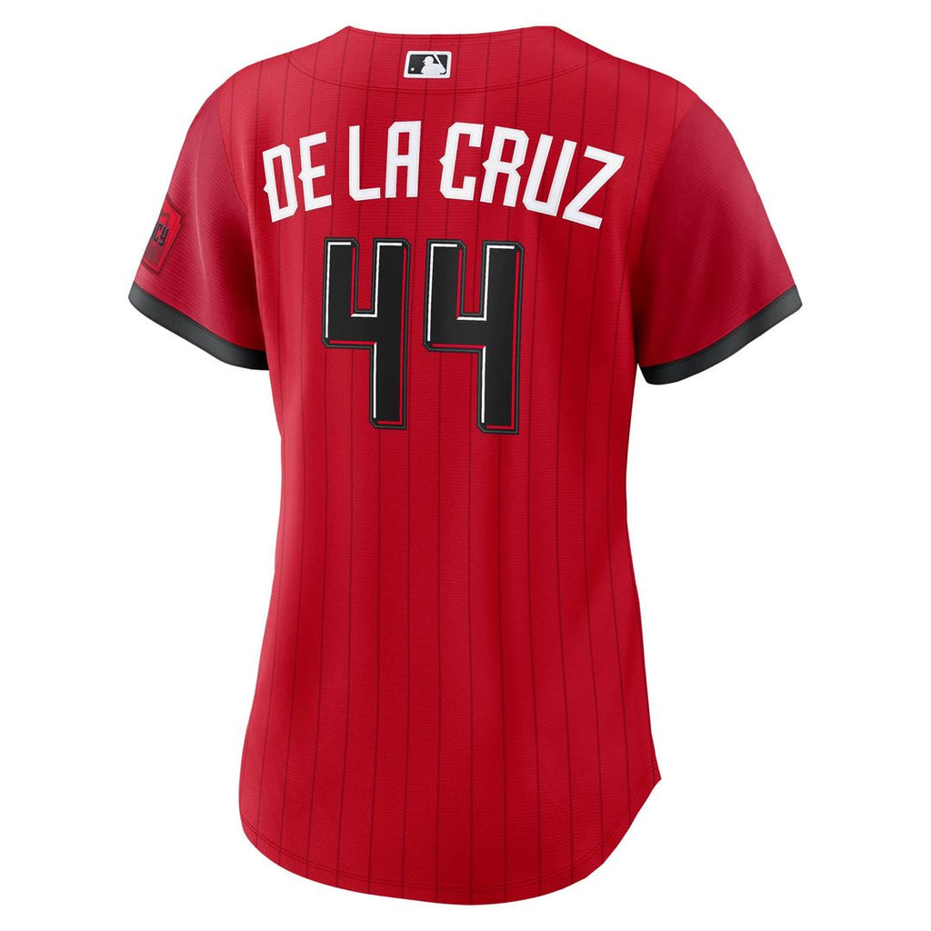 Elly De La Cruz Cincinnati Reds Women's 2026 City Connect Stadium Jersey - Red