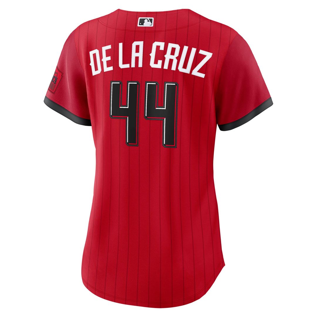 Elly De La Cruz Cincinnati Reds Women's 2026 City Connect Stadium Jersey - Red