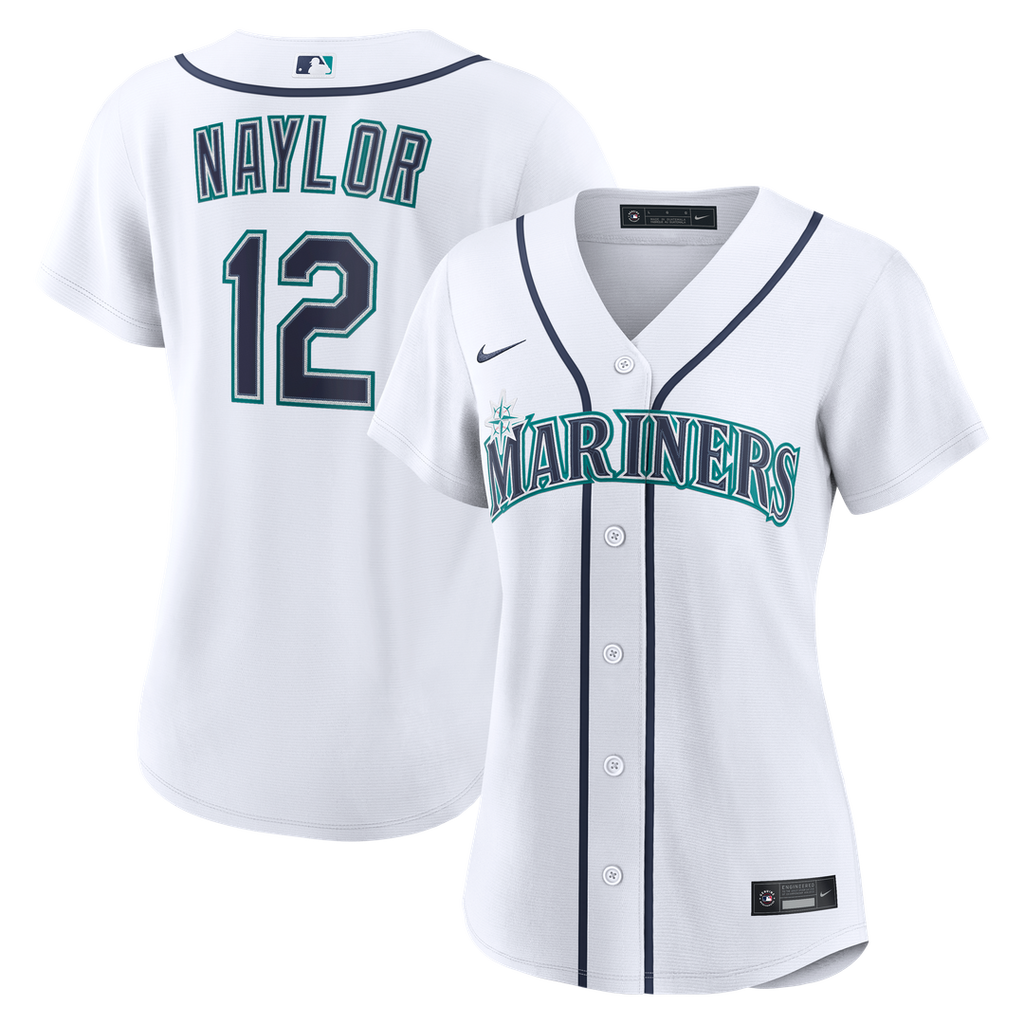 Josh Naylor Seattle Mariners Women's Home Replica Jersey - White