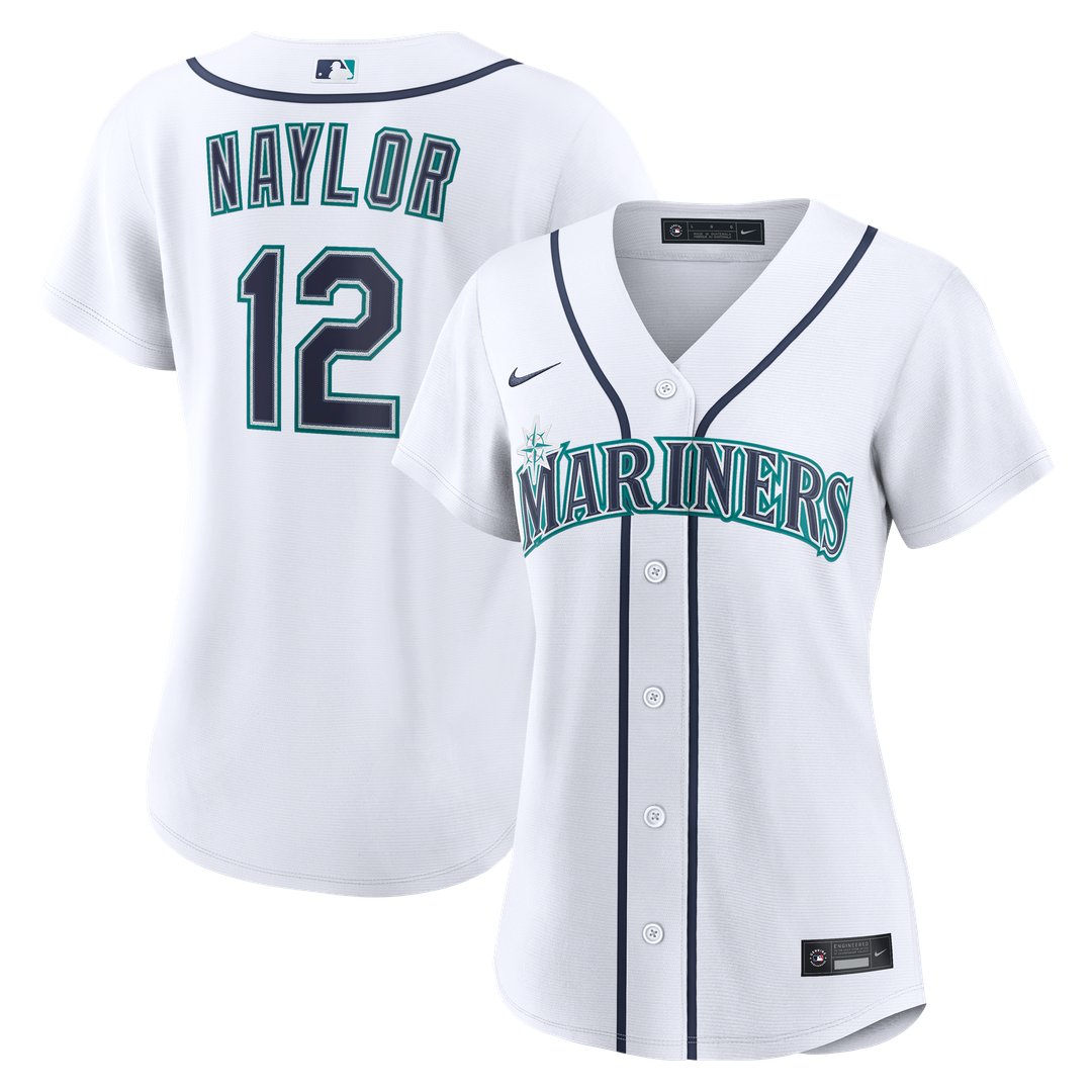 Josh Naylor Seattle Mariners Women's Home Replica Jersey - White