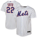 Juan Soto New York Mets Youth Home Replica Jersey - White