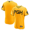 Pittsburgh Pirates City Connect Authentic Jersey - Gold