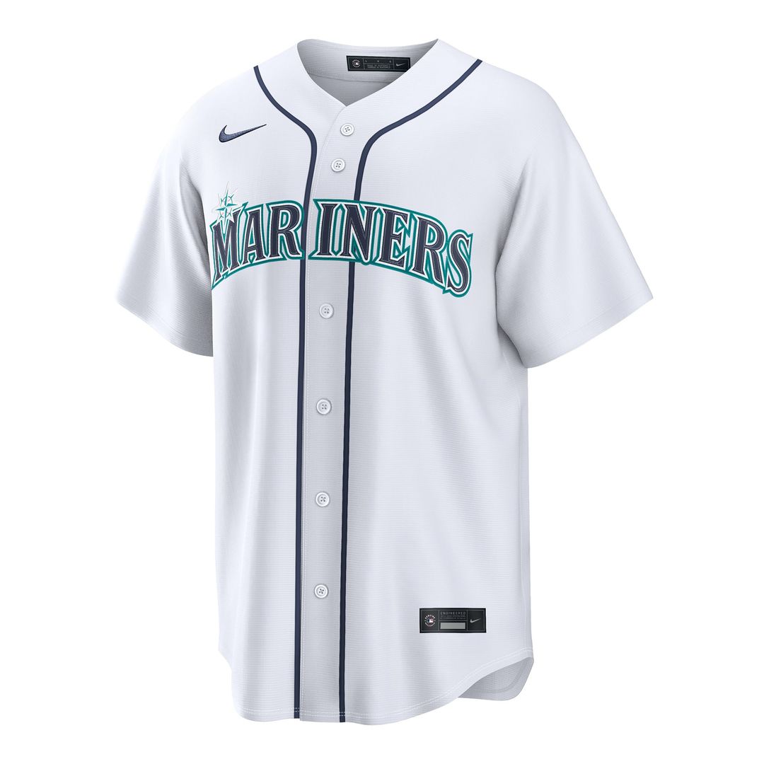 Dominic Canzone Seattle Mariners Home Replica Jersey - White