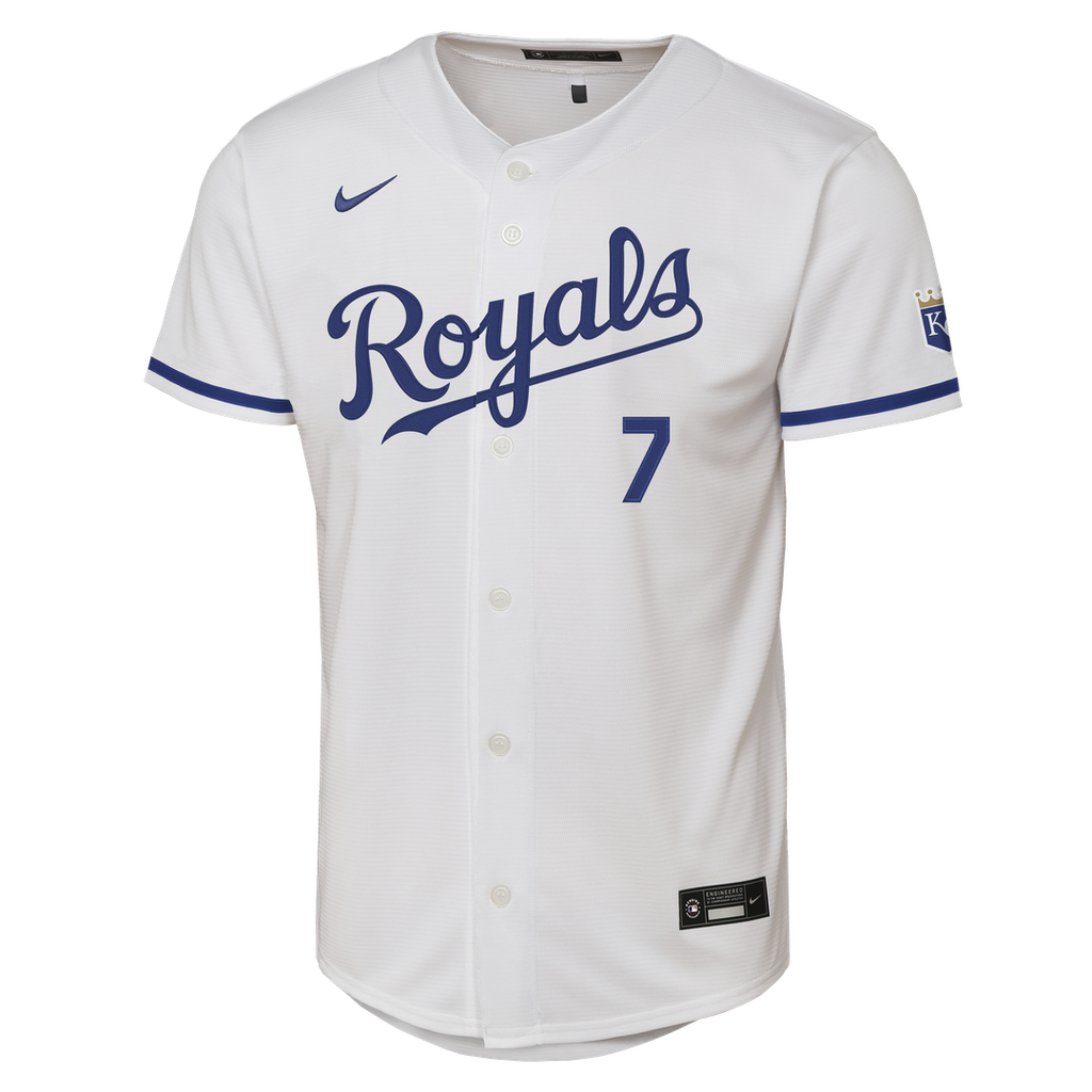 Bobby Witt Jr. Kansas City Royals Youth Home Stadium Jersey - White