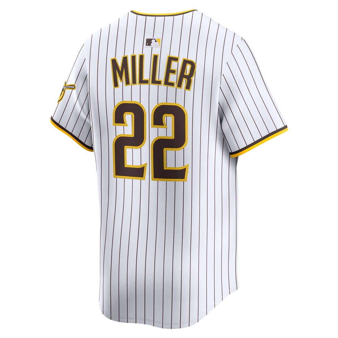 Mason Miller San Diego Padres Home Limited Player Jersey - White