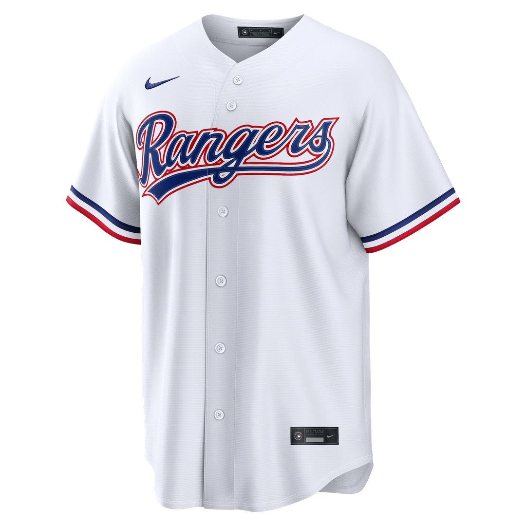 Wyatt Langford Texas Rangers Home Replica Jersey - White