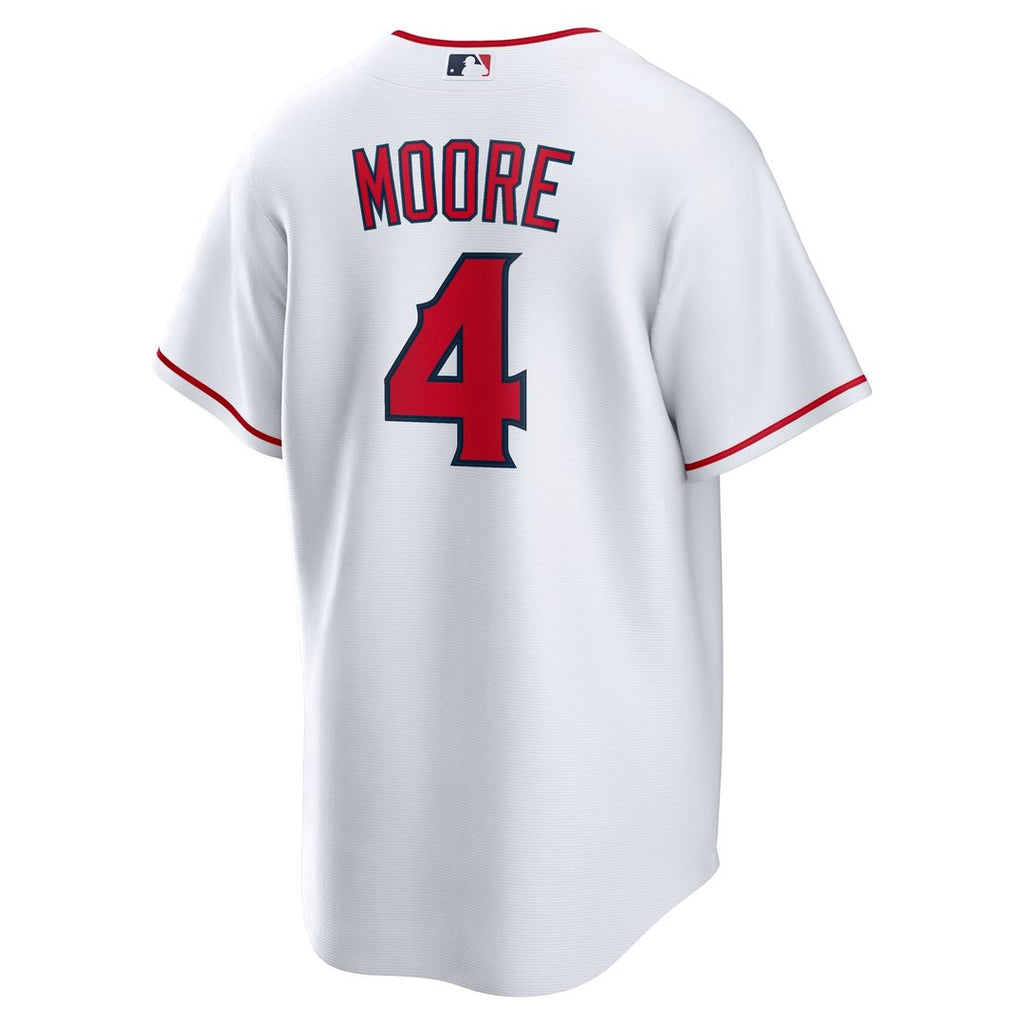 Christian Moore Los Angeles Angels Home Replica Jersey - White