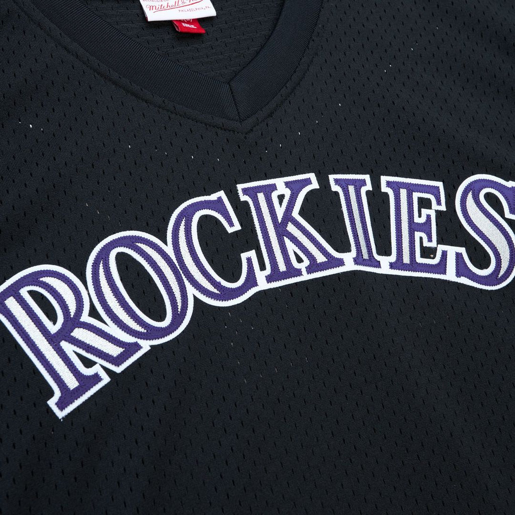 Todd Helton Colorado Rockies Authentic Batting Practice Jersey - Black