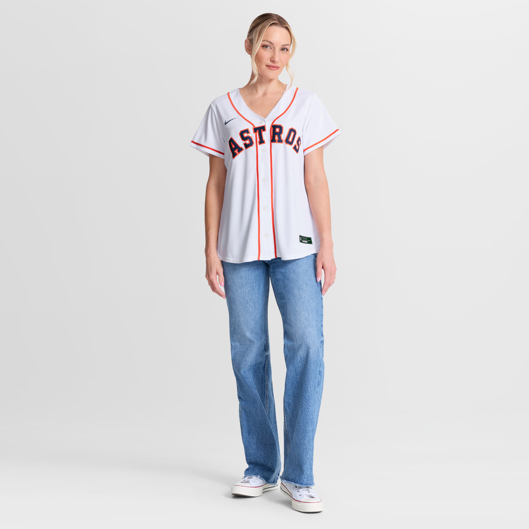 Daulton Varsho Houston Astros Women's Home Replica Jersey - White