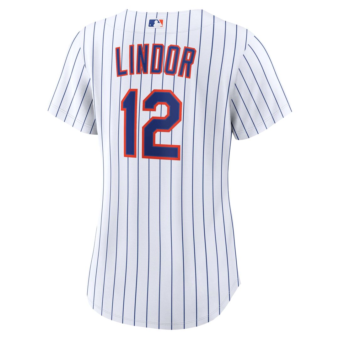 Francisco Lindor New York Mets Women's Home Replica Jersey - White