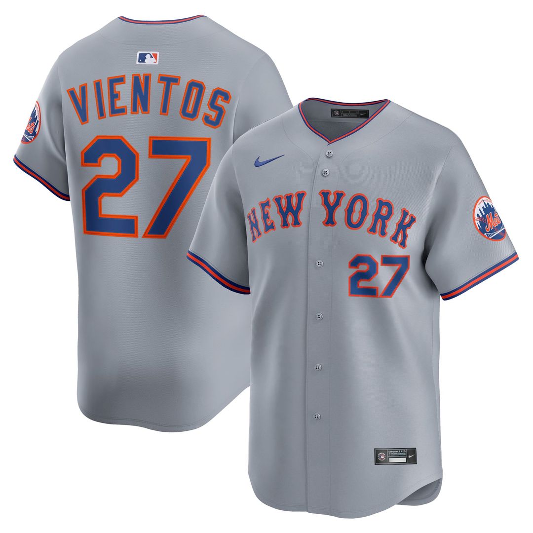 Mark Vientos New York Mets All - Star Limited Jersey - Gray