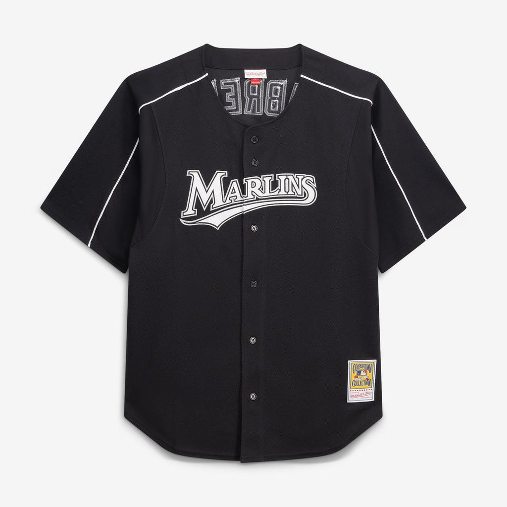 Miguel Cabrera Miami Marlins Big & Tall Cooperstown Mesh Batting Practice Jersey - Black