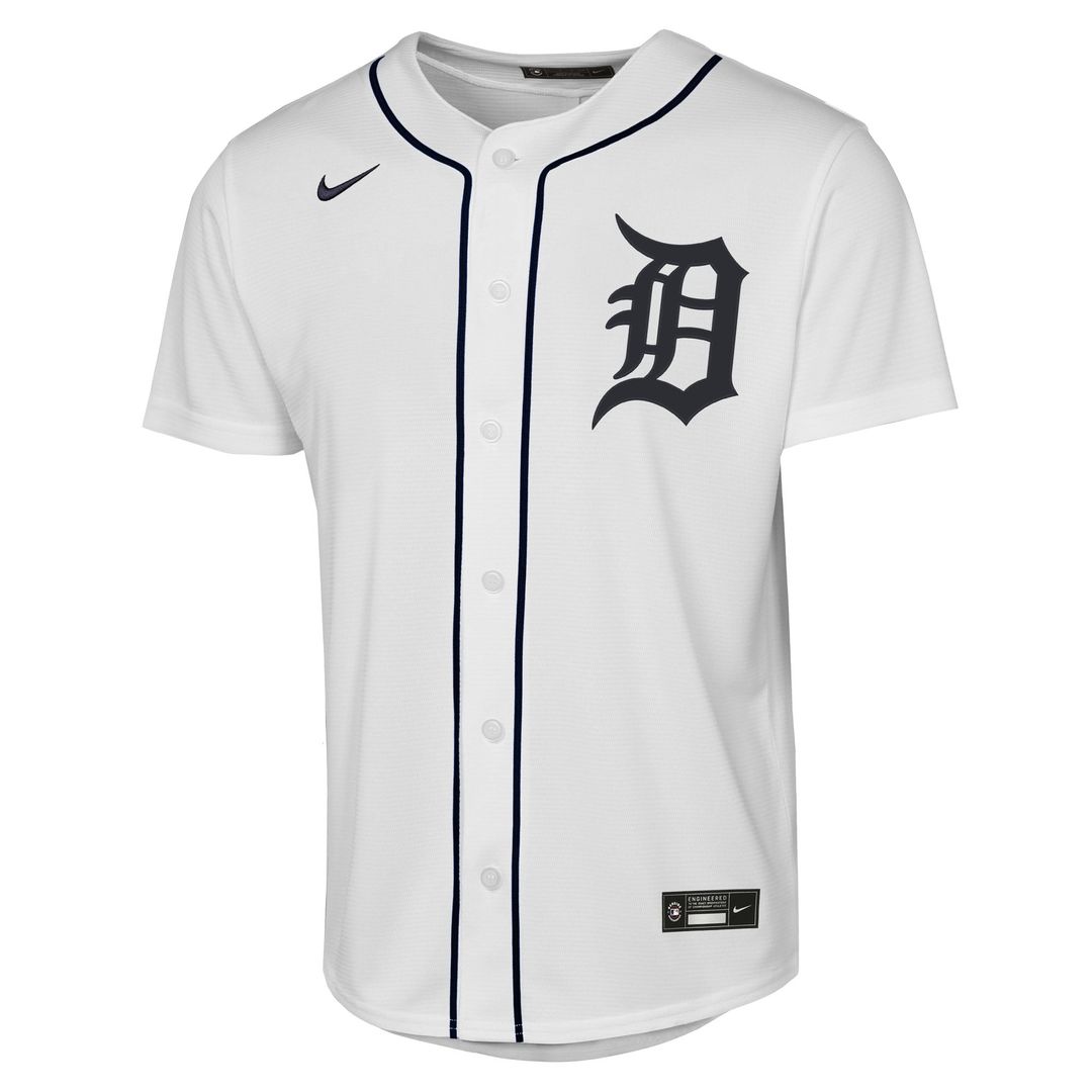 Tarik Skubal Detroit Tigers Youth Home Replica Player Jersey - White